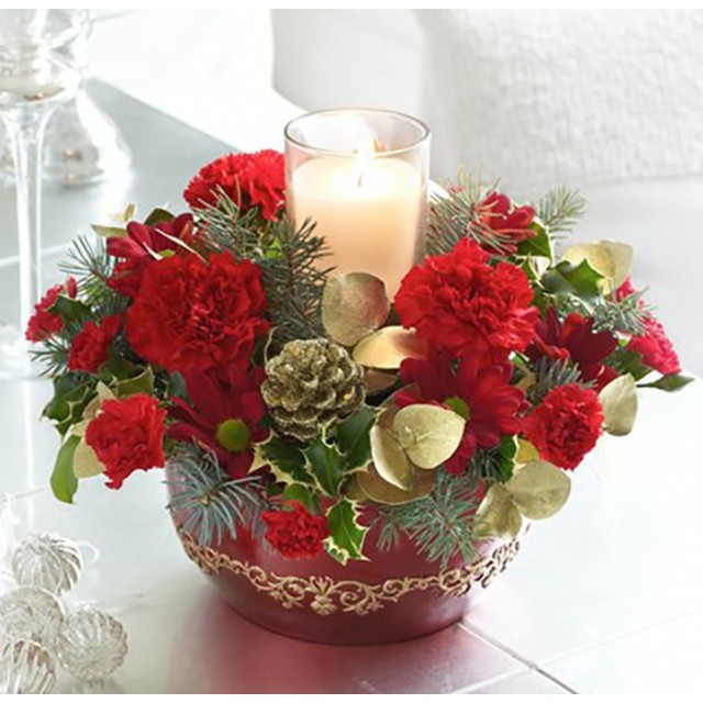 Christmas Table Centerpiece