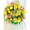 Premium Seasonal Flower Basket