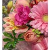 Pink Seasonal Flower Basket