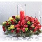 Warm Christmas Centerpiece