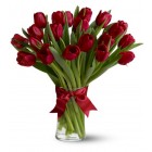 Red Tulip Bouquet