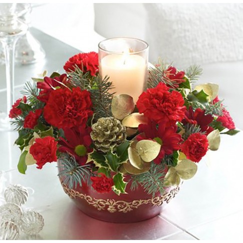 Christmas Table Centerpiece