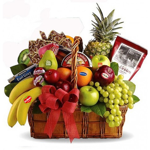 Fruits and Snack Basket